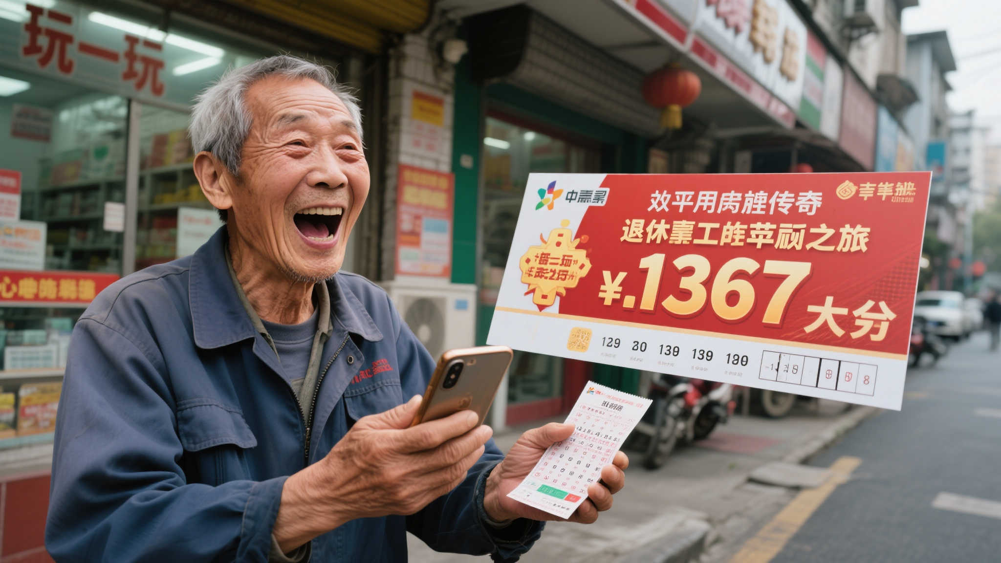 从平凡到传奇：退休工人的幸运之旅
主人