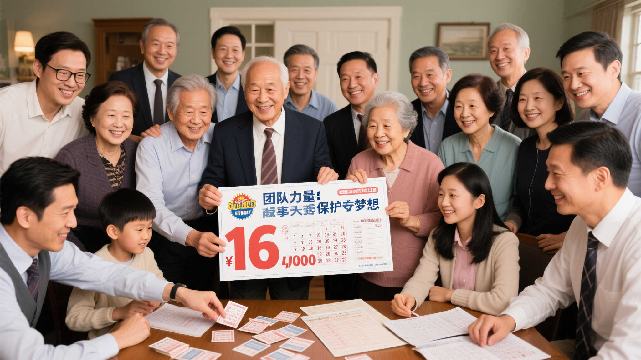 团队合作的力量：16人共同守护梦想
值