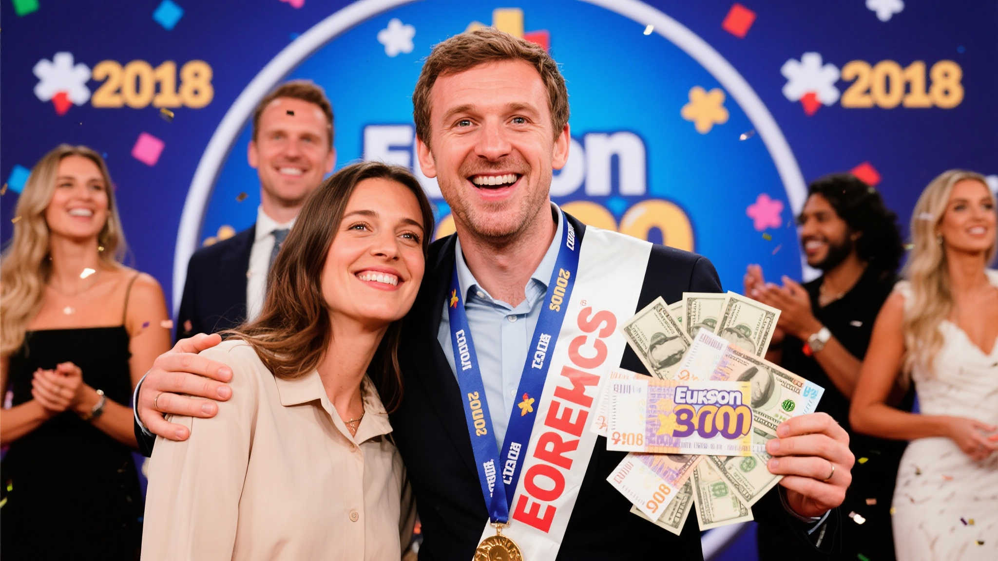 147亿得主神秘约会 独身前往与未知女郎相会 147亿得主神秘约会 独身前往与未知女郎相会