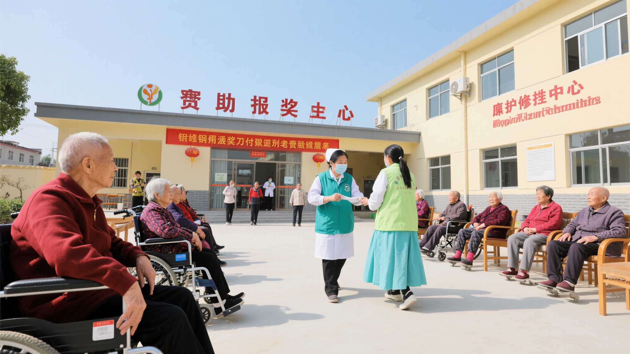 走近福彩公益金项目 感受善举传递的温暖力量 例如,在某地区,新建了一所依靠派奖拨付维