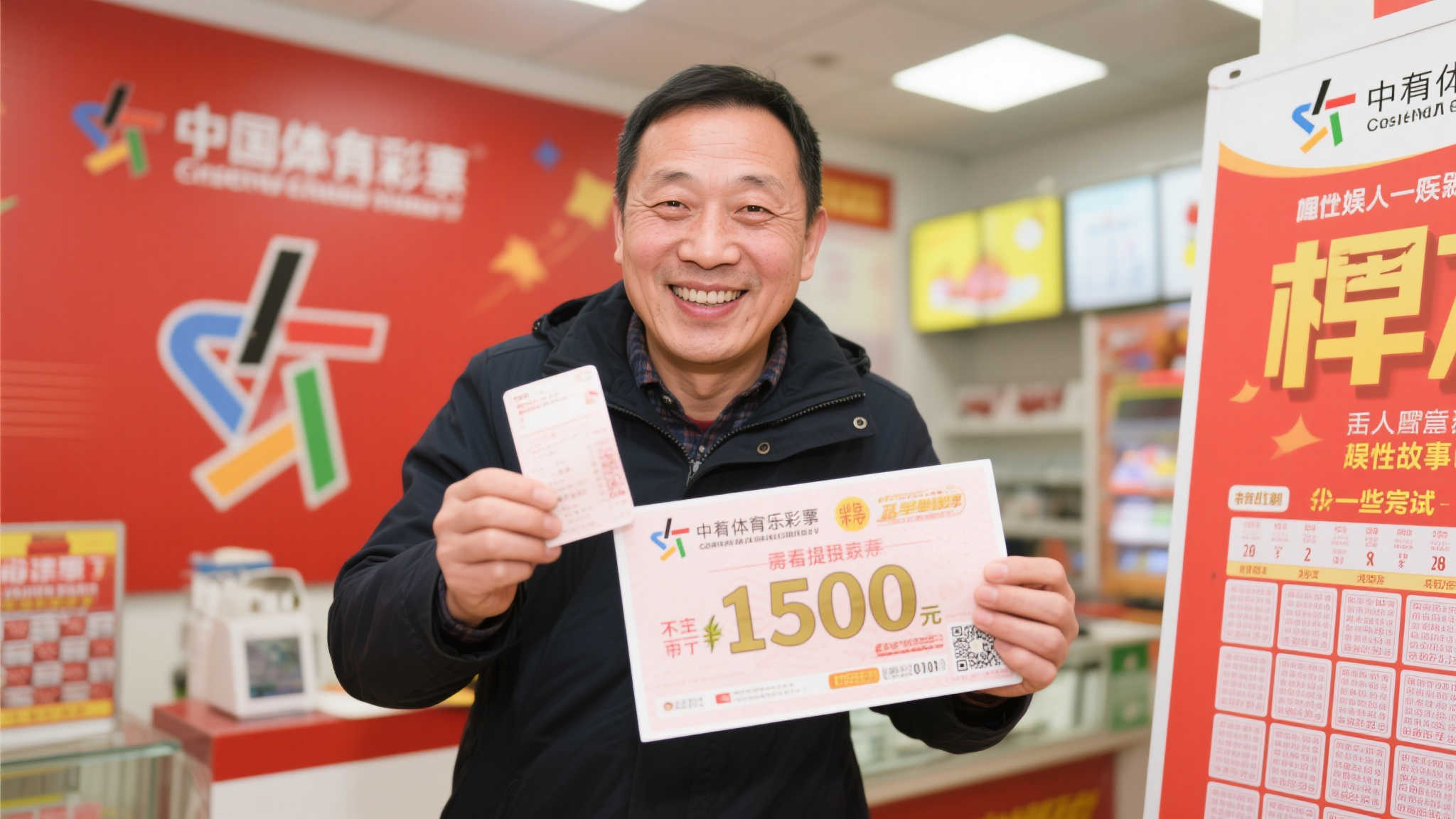 新婚甜蜜加倍!刚领证夫妻喜中20万福彩大奖 新婚甜蜜加倍!刚领证夫妻喜中20万福彩大奖