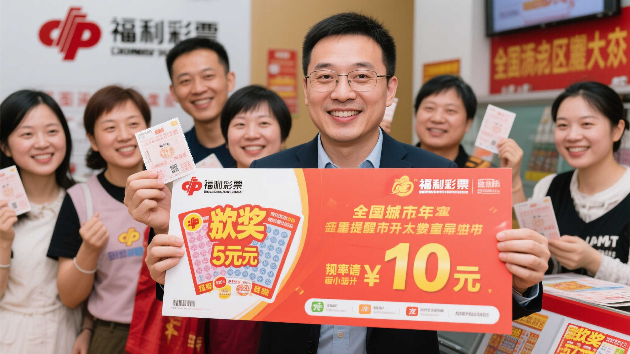 女子七夕喜中福彩10万奖金：节日惊喜加倍