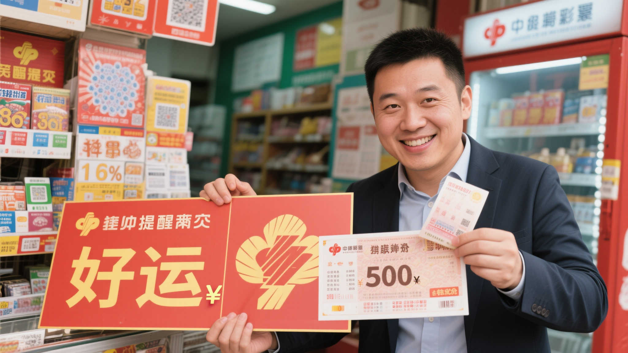 00后小伙豪掷30元买下最后刮刮卡，惊喜获福彩20万大奖