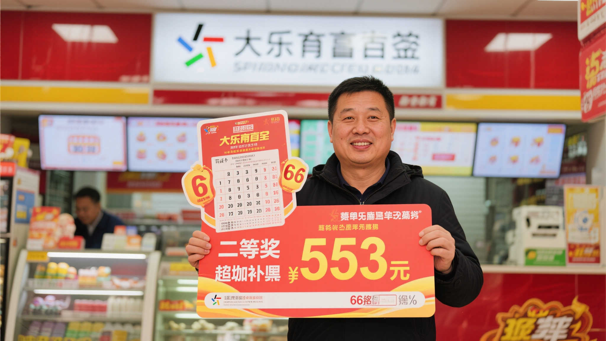 虽然与大乐透巨奖失之交臂，但这位彩民并未