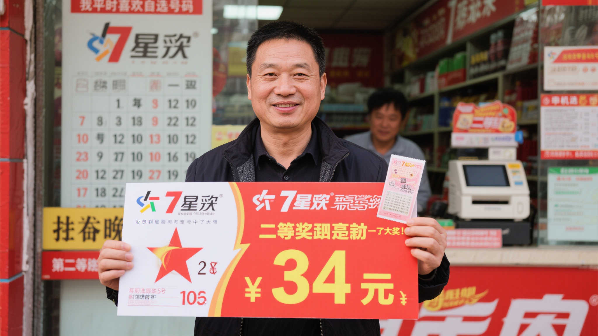 7星彩爱好者10元中二等34万 机选意外胜过自选-票 7星彩爱好者10元中二等34万 机选意外胜过自选-票