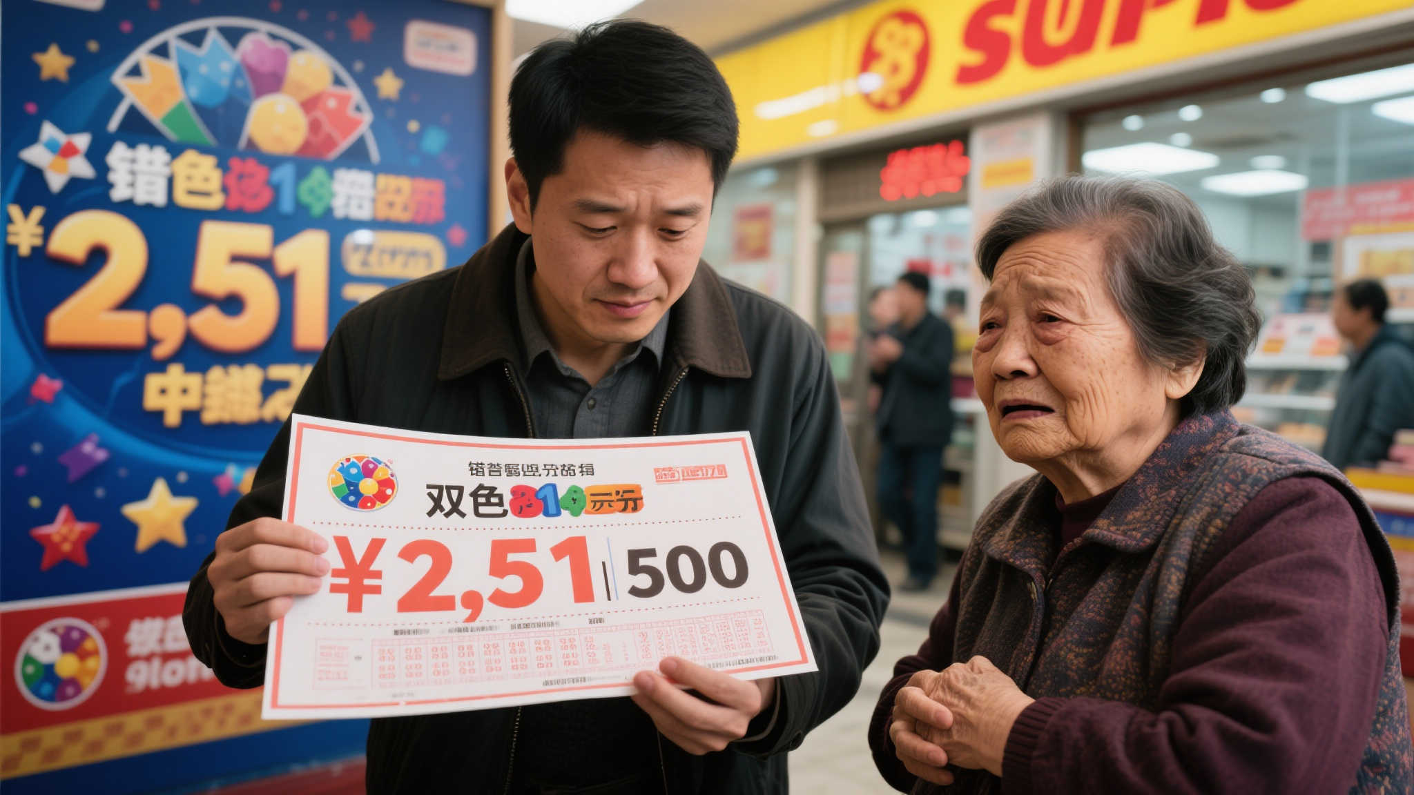 引言：错失巨奖背后的感人故事
在彩票的