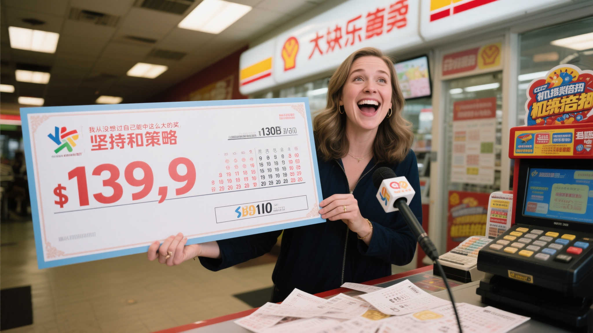 女子机选倍投揽大乐透139万 男子喜获107万笑开颜 女子机选倍投揽大乐透139万 男子喜获107万笑开颜