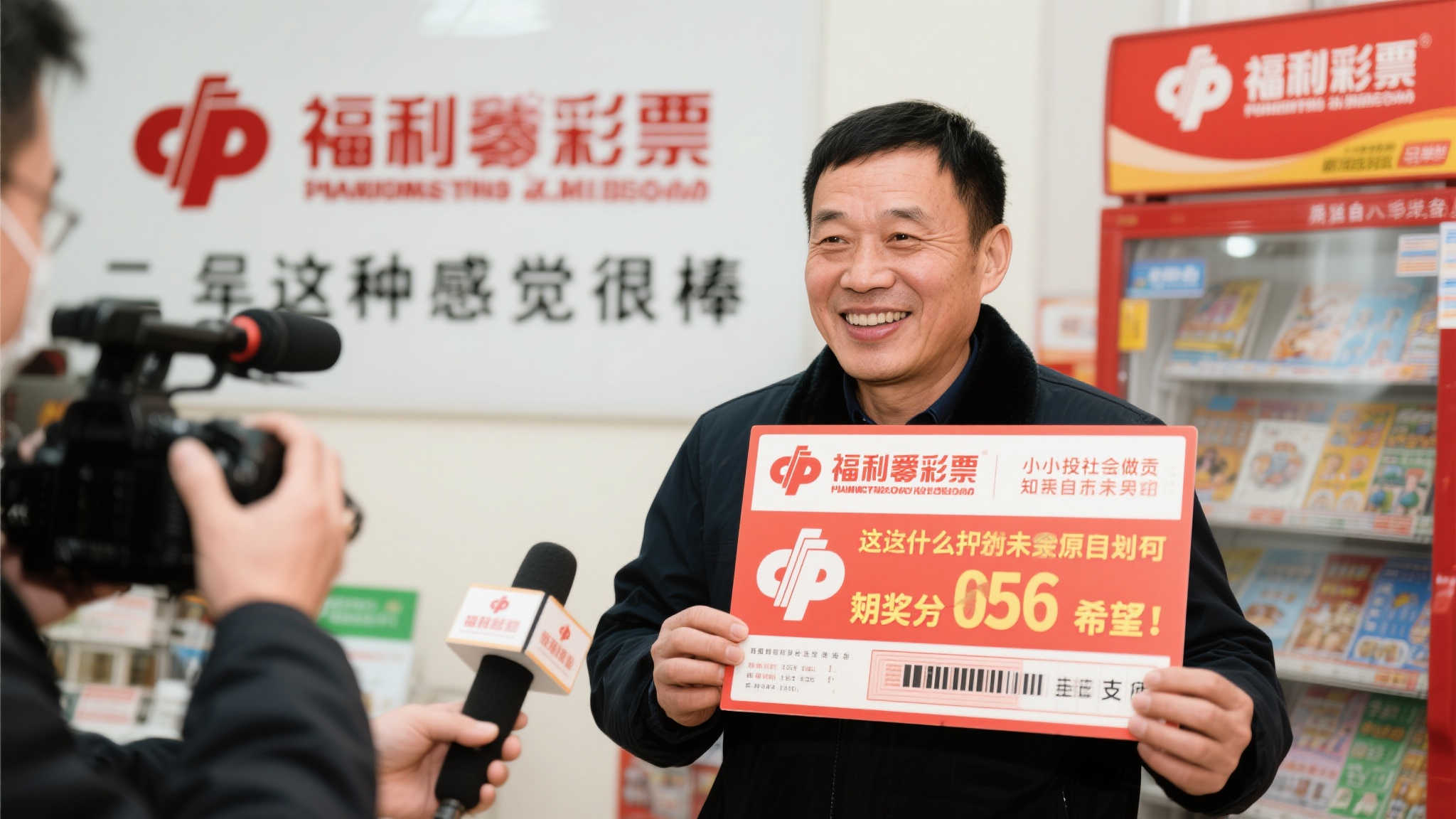 福彩忠实粉丝喜中千万大奖 火速领奖展现热爱 福彩忠实粉丝喜中千万大奖 火速领奖展现热爱