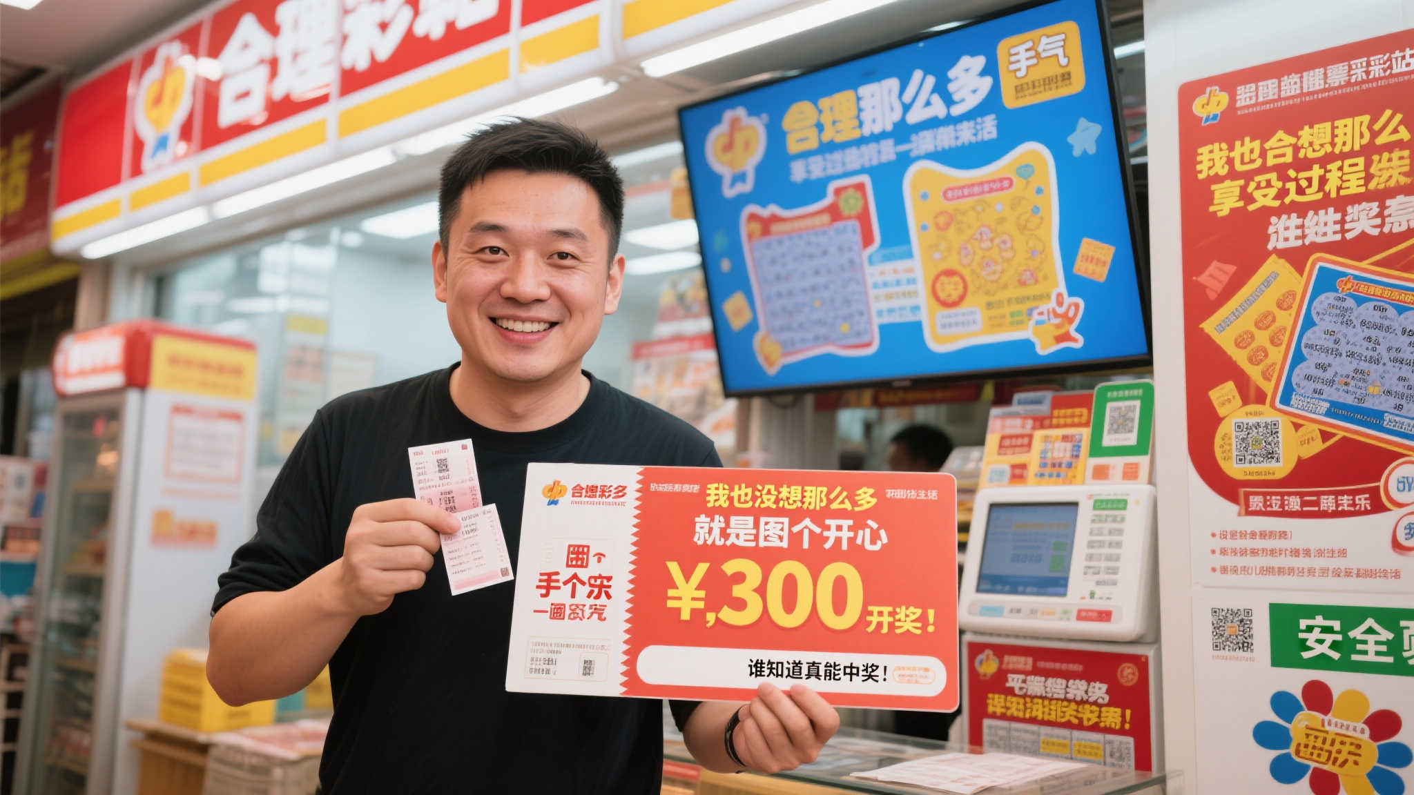 男子路过彩站随手一刮,竟中福彩60万大奖 男子路过彩站随手一刮,竟中福彩60万大奖