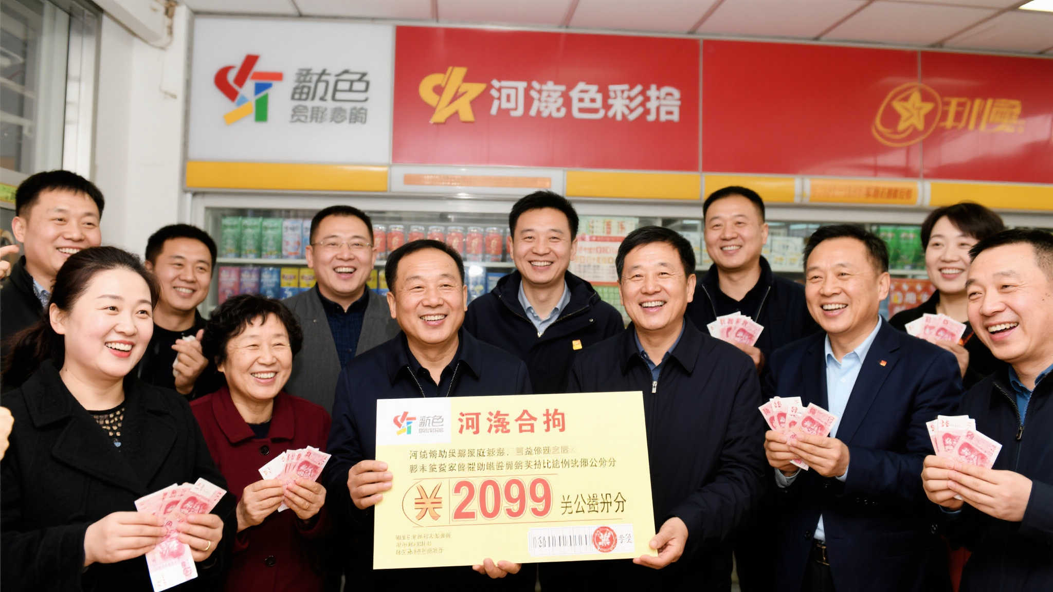 鹤岗合买团仅花56元喜中双色球千万大奖 誓言继续追梦 中奖后,鹤岗合买团的成员们表现得异常冷静