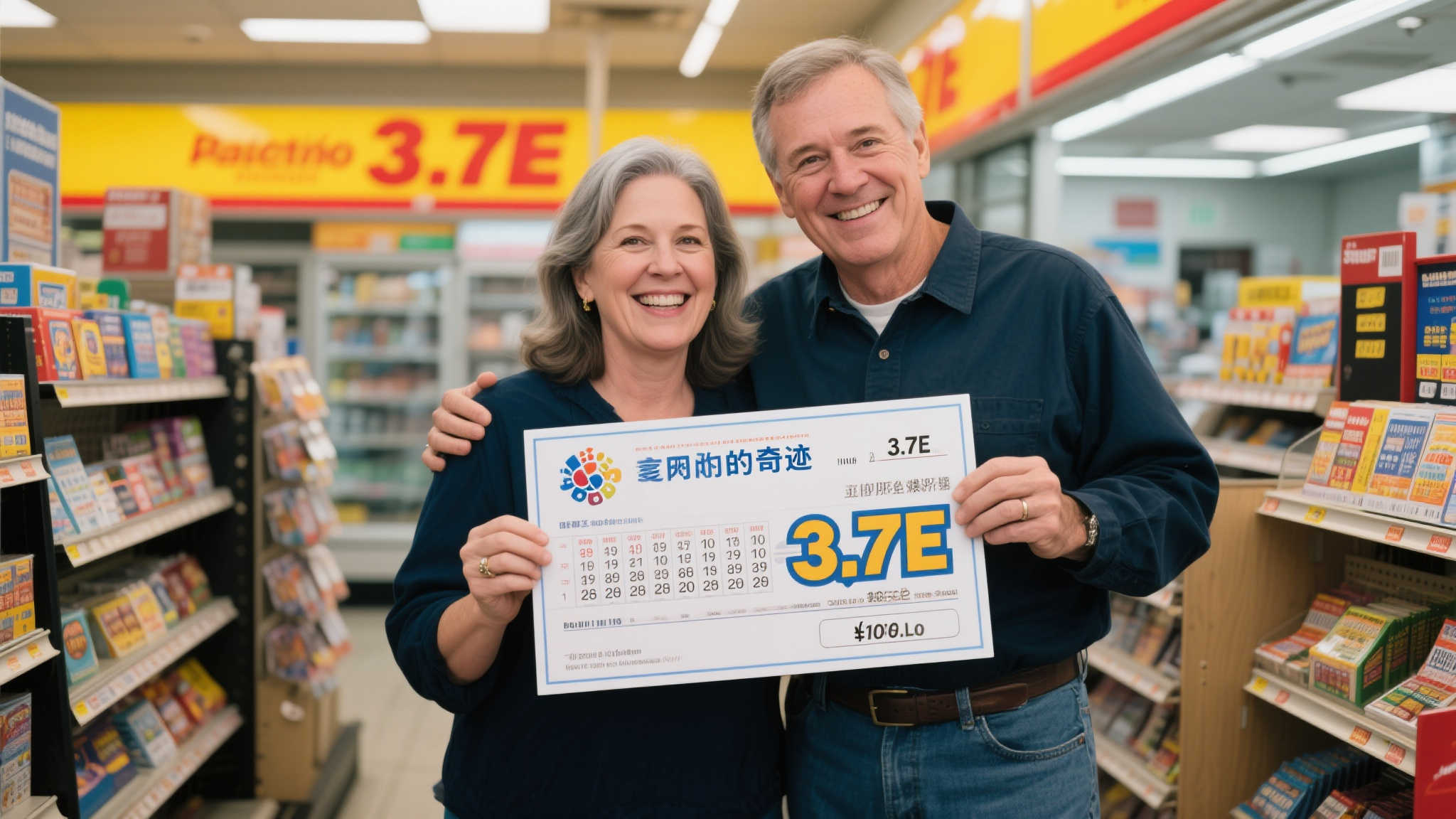 51年恩爱夫妻喜中3.7亿大奖 隐瞒两月终现身领奖-图 51年恩爱夫妻喜中3.7亿大奖 隐瞒两月终现身领奖-图