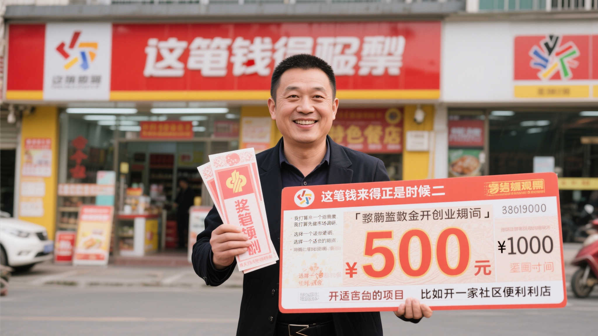 老彩民喜中体彩“任意球大师”50万大奖:计划创业开店 二:中奖后的规划 用奖金开启创业梦
中